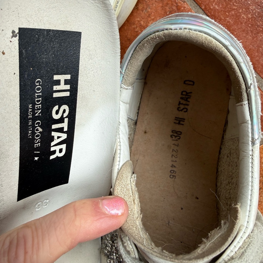 Authentic Golden Goose High Star - Picture 9 of 9